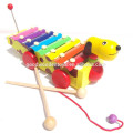 Popular Musical Kids Wooden Toys,New Dog Design 8 Xylophone , Musical Toys Music Instruments